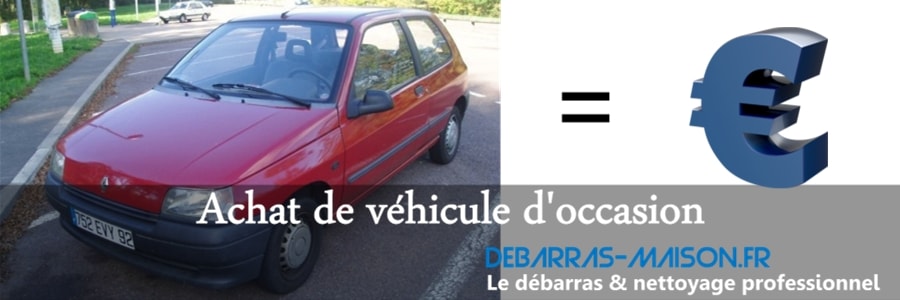 clio-ancienne rouge rachat lors de débarras maison